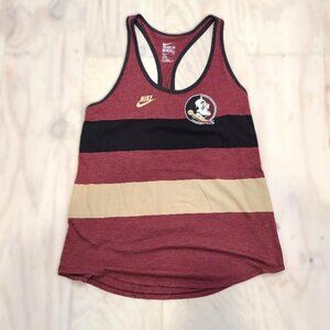 The Nike Tee Florida State Seminoles Racerback Tank Size XL Women's Collegiate
